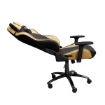 Techni Sport Ergonomic Racing Style Gaming Chair - Golden