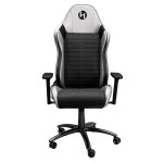 Techni Sport Ergonomic Racing Style Gaming Chair - Silver