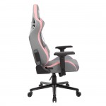 Techni Sport TS-83 Ergonomic High Back Racer Style PC Gaming Chair, Grey/Pink