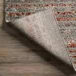 Addison Amelia Bohemian Casual Area Rug, 7’10" x 10’7", Rust, AME53RU8X11