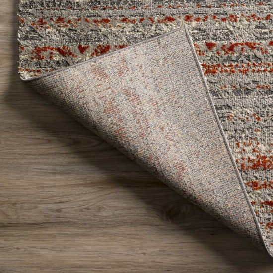 Addison Amelia Bohemian Casual Area Rug, 7’10" x 10’7", Rust, AME53RU8X11