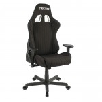 Techni Sport TS-F44 Fabric Ergonomic High Back Racer Style PC Gaming Chair, Black