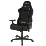 Techni Sport TS-F44 Fabric Ergonomic High Back Racer Style PC Gaming Chair, Black