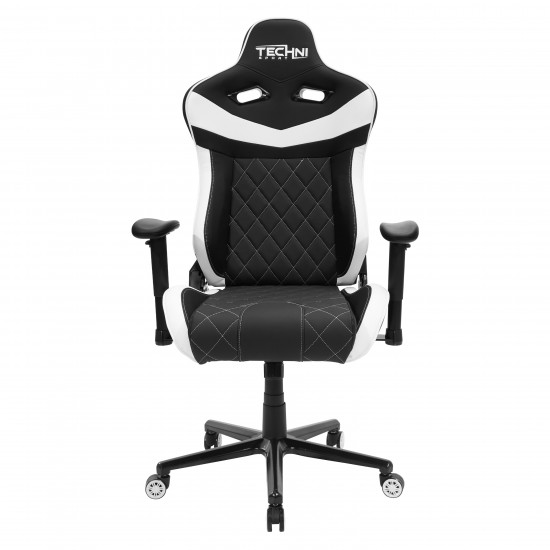 Techni Sport TS-XL1 Ergonomic High Back Racer Style PC Gaming Chair, White