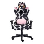 TS85 COW Print LUXX Series Gaming Chair