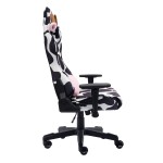 TS85 COW Print LUXX Series Gaming Chair