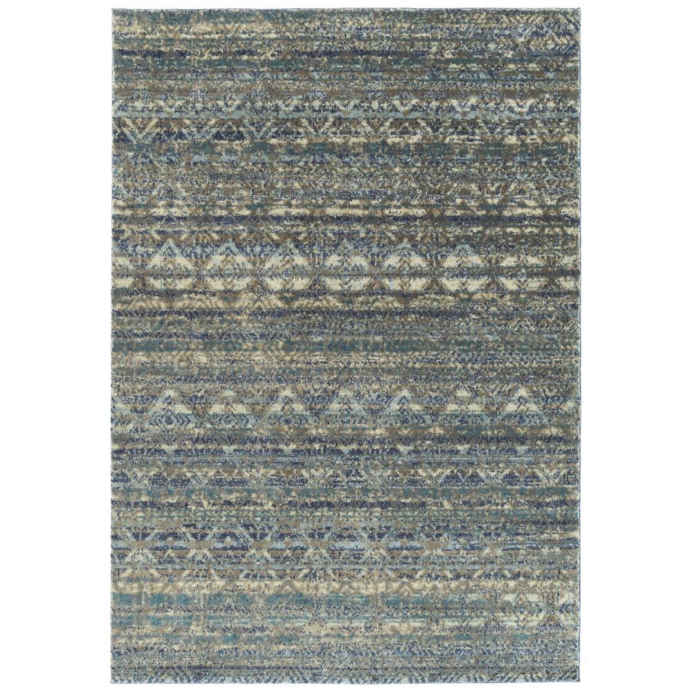 Amelia Mediterranean Marina Area Rug, 7’10" x 10’7", Marina, AME55MA8X11