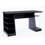 Techni Sport Jango Gaming Desk with Storage, Black