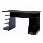 Techni Sport Jango Gaming Desk with Storage, Black