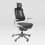 Techni Mobili LUX Ergonomic Executive Chair, Grey