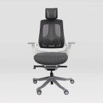 Techni Mobili LUX Ergonomic Executive Chair, Grey