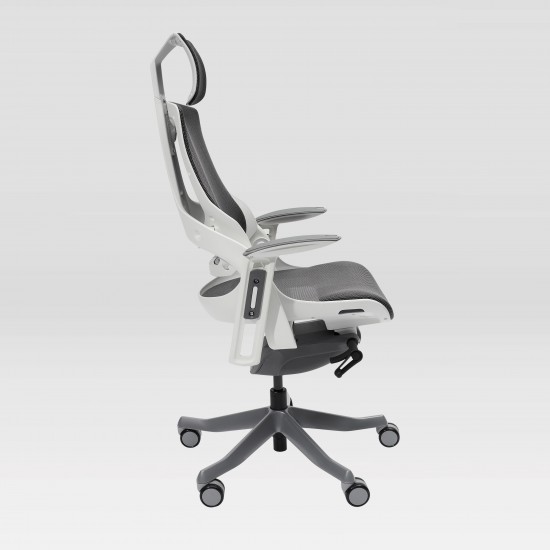 Techni Mobili LUX Ergonomic Executive Chair, Grey