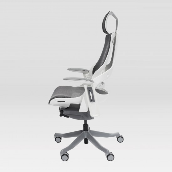 Techni Mobili LUX Ergonomic Executive Chair, Grey