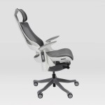 Techni Mobili LUX Ergonomic Executive Chair, Grey