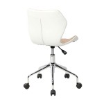 Techni Mobili Modern Height Adjustable Office Task Chair, Beige