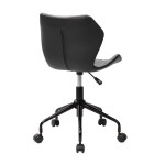 Techni Mobili Deluxe Modern Office Armless Task Chair, Grey