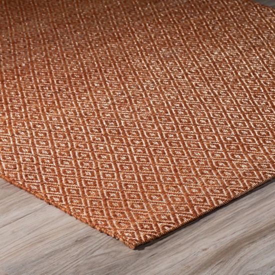 Addison Prism Canyon Diamond Weave Wool Area Rug, 5’ x 7’6", Canyon, APR32CA5X8