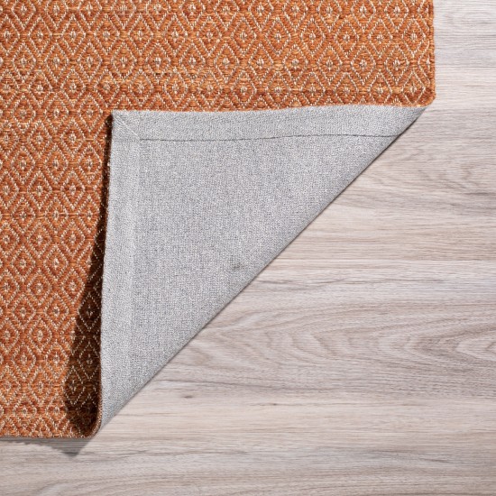 Addison Prism Canyon Diamond Weave Wool Area Rug, 5’ x 7’6", Canyon, APR32CA5X8