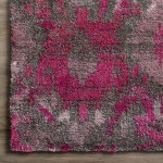 Addison Amelia Modern Damask Area Rug, 7’10" x 10’7", Lipstick, AME62LI8X11