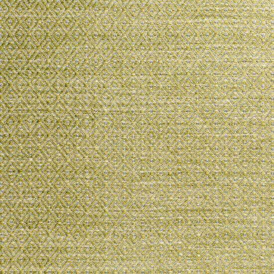 Prism Celery Diamond Weave Wool Runner Rug, 2’3" x 7’6", Celery, APR32CE2X8