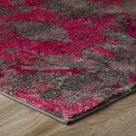 Addison Amelia Modern Damask Area Rug, 7’10" x 10’7", Lipstick, AME62LI8X11