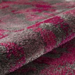 Addison Amelia Modern Damask Area Rug, 7’10" x 10’7", Lipstick, AME62LI8X11