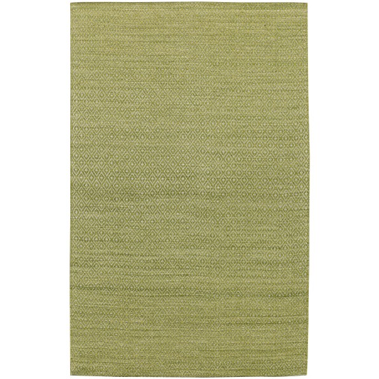 Addison Prism Celery Diamond Weave Wool Area Rug, 5’ x 7’6", Celery, APR32CE5X8