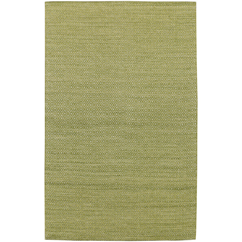 Addison Prism Celery Diamond Weave Wool Area Rug, 9’ x 13’, Celery, APR32CE9X13