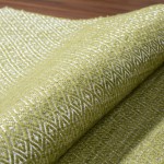 Addison Prism Celery Diamond Weave Wool Area Rug, 9’ x 13’, Celery, APR32CE9X13