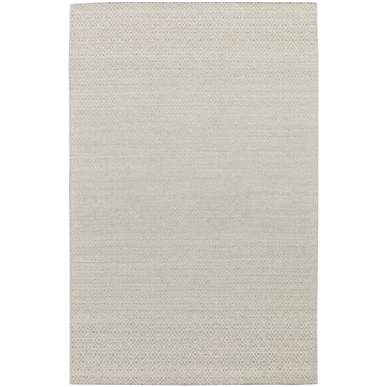 Prism Champagne Diamond Weave Wool Area Rug, 5’ x 7’6", Champagne, APR32CP5X8