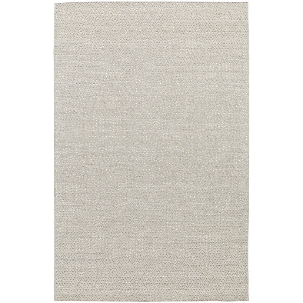 Prism Champagne Diamond Weave Wool Area Rug, 5’ x 7’6", Champagne, APR32CP5X8