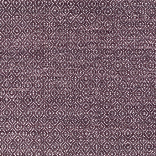 Prism Eggplant Diamond Weave Wool Accent Rug, 2’ x 3’, Eggplant, APR32EG2X3