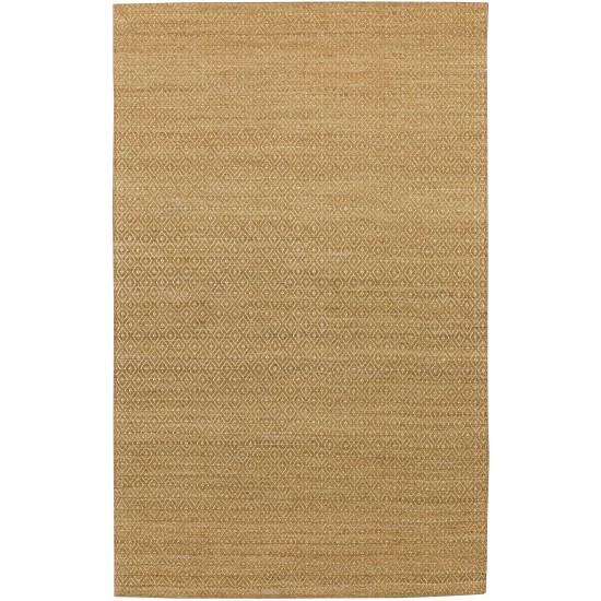 Prism Gilded Diamond Weave Wool Area Rug, 3’6" x 5’6", Gilded, APR32GI4X6