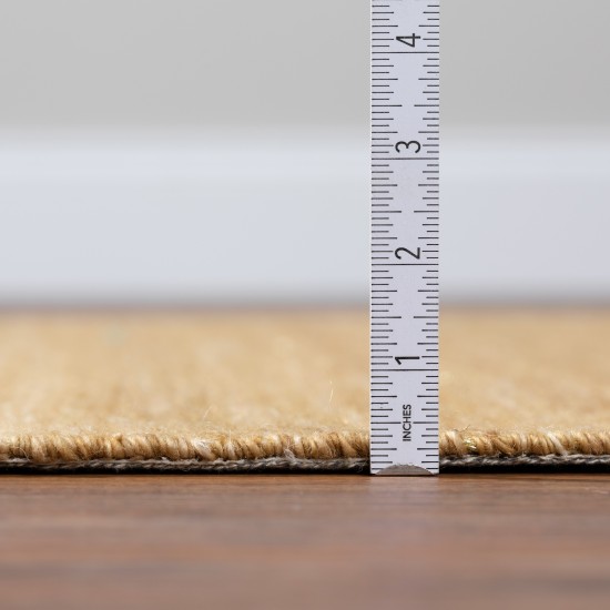 Prism Gilded Diamond Weave Wool Area Rug, 3’6" x 5’6", Gilded, APR32GI4X6