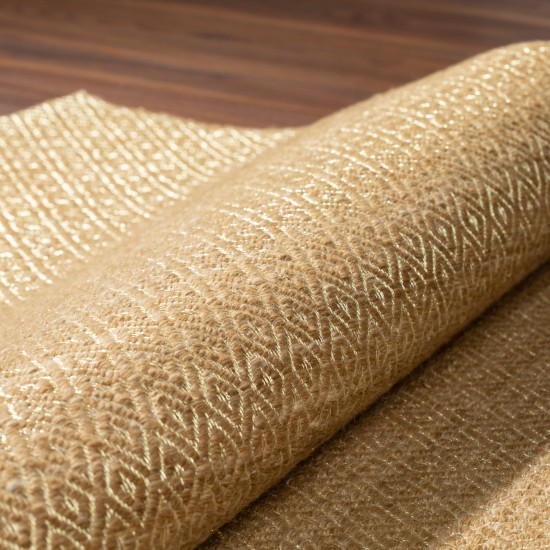 Addison Prism Gilded Diamond Weave Wool Area Rug, 9’ x 13’, Gilded, APR32GI9X13