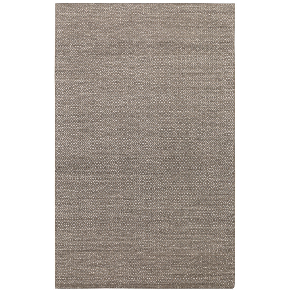 Addison Prism Latte Diamond Weave Wool Area Rug, 5’ x 7’6", Latte, APR32LA5X8