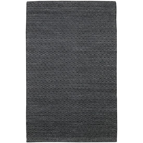 Addison Prism Night Diamond Weave Wool Area Rug, 5’ x 7’6", Night, APR32NI5X8