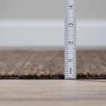 Addison Prism Pecan Diamond Weave Wool Area Rug, 9’ x 13’, Pecan, APR32PE9X13