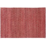 Prism Sangria Diamond Weave Wool Accent Rug, 2’ x 3’, Sangria, APR32SA2X3