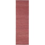 Prism Sangria Diamond Weave Wool Runner Rug, 2’3" x 7’6", Sangria, APR32SA2X8