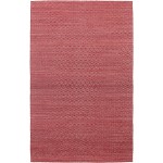 Prism Sangria Diamond Weave Wool Area Rug, 8’ x 10’, Sangria, APR32SA8X10
