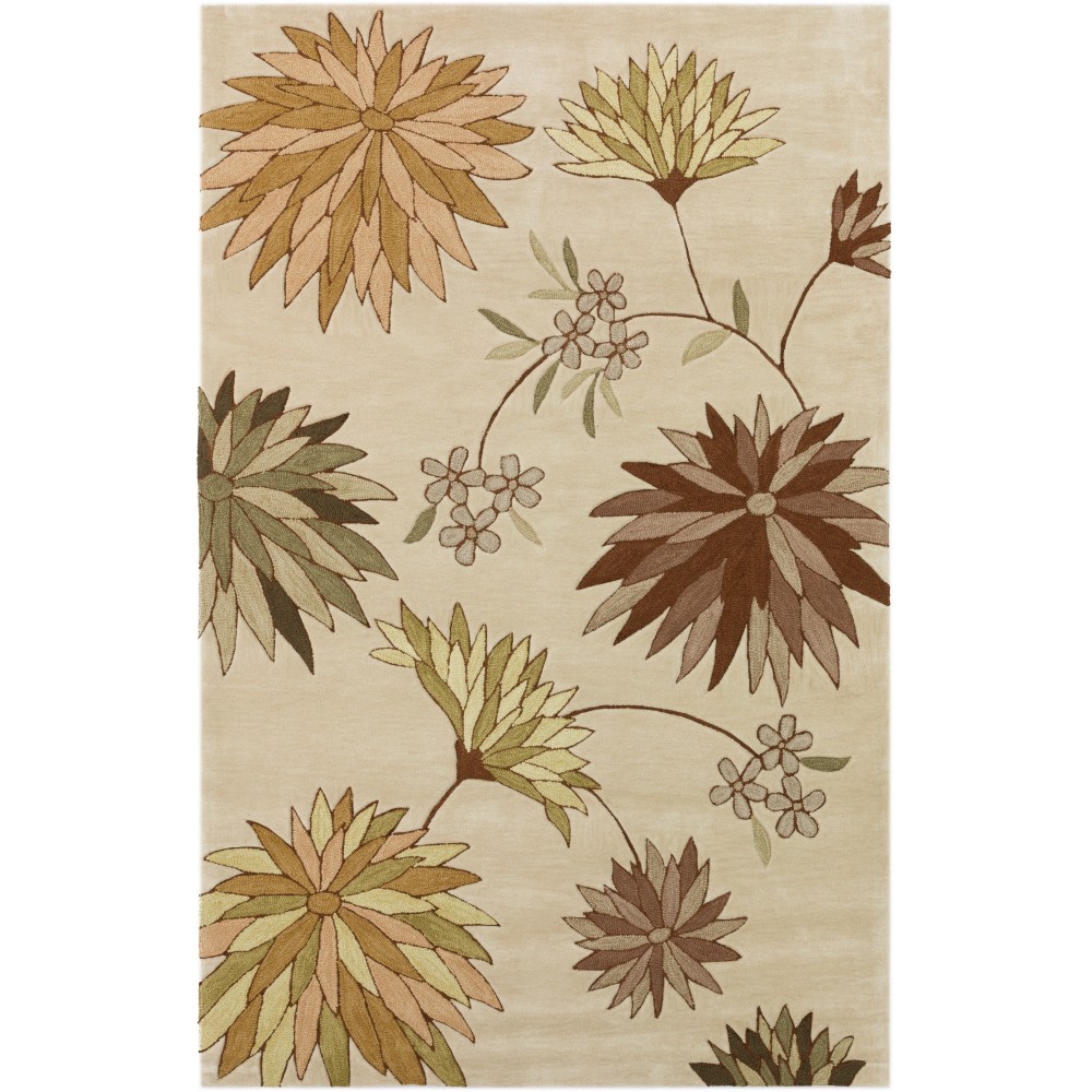 Addison Marlow Contemporary Floral Area Rug, 9’ x 13’, Multi, AML40MU9X13