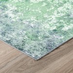 Odyssey Vibrant Velvet Non-skid Runner Rug, 2’3" x 7’6", Cosmic, AOD32CO2X8