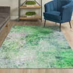 Addison Odyssey Vibrant Velvet Non-skid Area Rug, 9’ x 13’, Cosmic, AOD32CO9X13