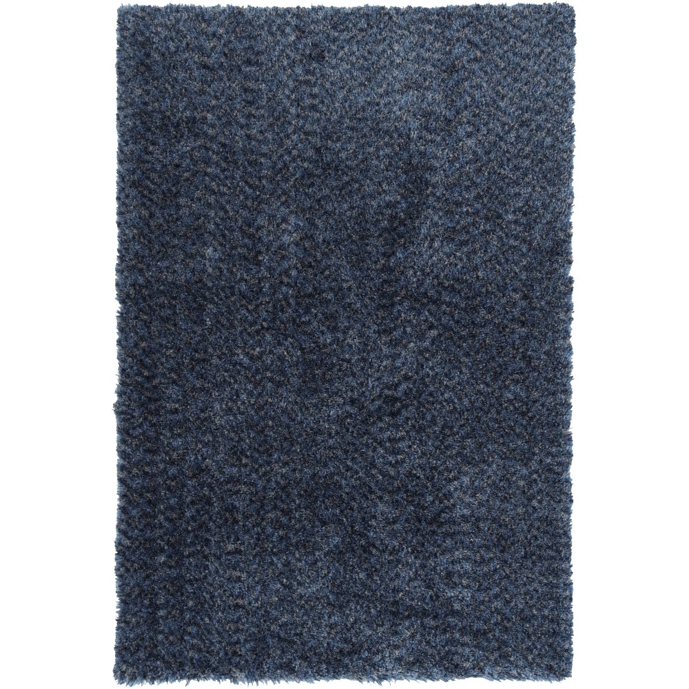 Addison Retreat Casual Multi-tonal Shag Area Rug, 5’ x 7’6", Ink, ART22IN5X8