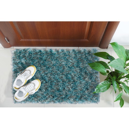 Addison Retreat Casual Multi-tonal Shag Accent Rug, 2’ x 3’, Ocean, ART22OC2X3