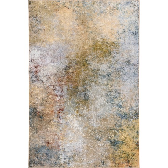 Addison Odyssey Vibrant Velvet Non-skid Area Rug, 5’ x 7’6", Venus, AOD32VE5X8