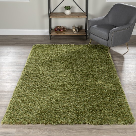 Addison Retreat Casual Multi-tonal Shag Area Rug, 8’ x 10’, Olive, ART22OL8X10