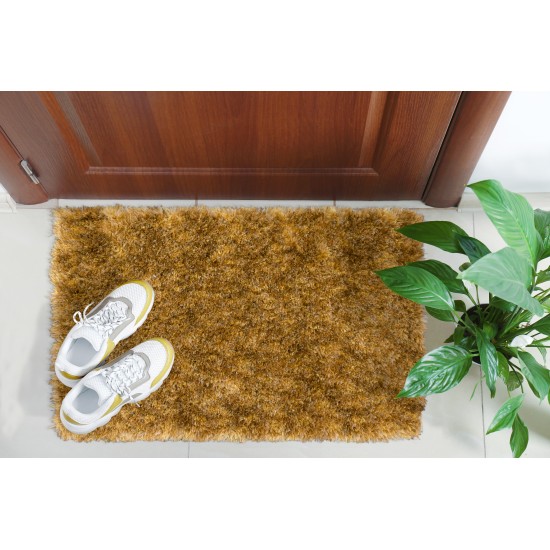 Retreat Casual Multi-tonal Shag Accent Rug, 2’ x 3’, Sunflower, ART22SF2X3