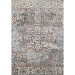 Sheffield Snowflake Medallion Area Rug, 7’10" x 10’7", Grey, ASH34GR8X11